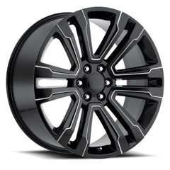 22x9 G-10 Gloss Black & Milled +24mm - HulkOffsets