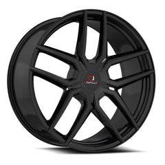 20x8.5 CLV-55 Gloss Black +35mm - HulkOffsets