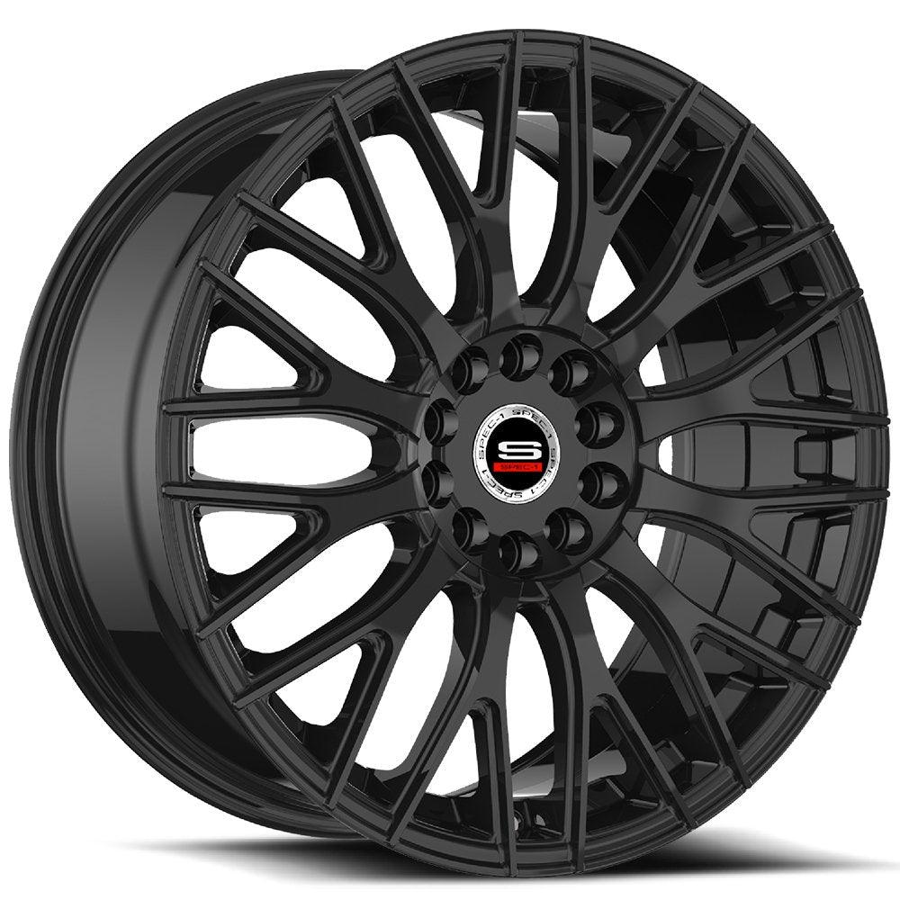 17x7.5 SP-55 Gloss Black +42mm - HulkOffsets