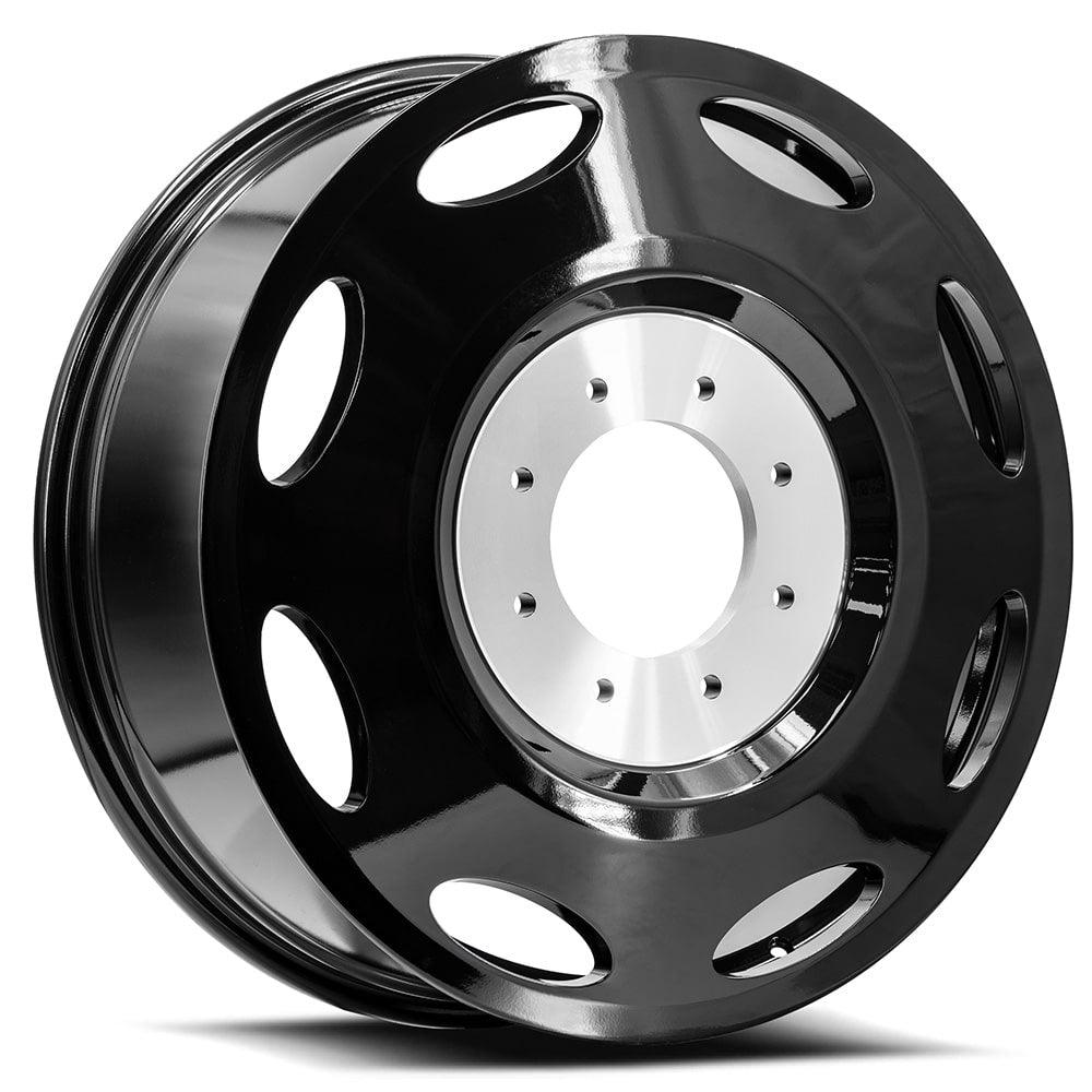 XF Off-Road 24x8.25 Dually Inner Gloss Black +115mm - HulkOffsets