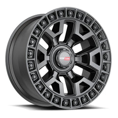 17x9 VRD-704 Matte Black +12mm - HulkOffsets