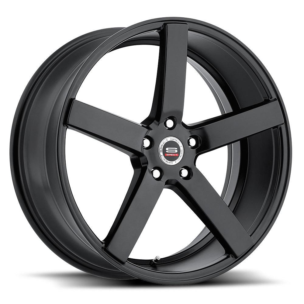 20x8.5 SP-36 Gloss Black +38mm - HulkOffsets