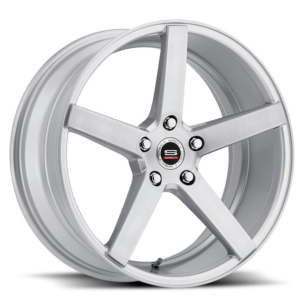 20x8.5 SP-36 Silver Brushed +38mm - HulkOffsets