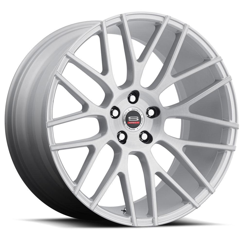 22x10.5 SPL-001 Silver Brushed +42mm - HulkOffsets