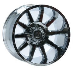 20x10 XF-219 Chrome -12mm - HulkOffsets