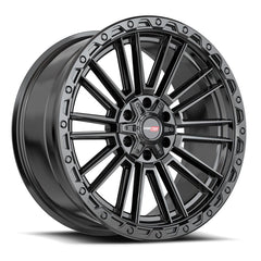 22x10 VRT-604 Satin Black -18mm - HulkOffsets