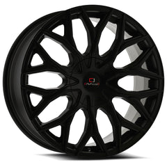 20x8.5 CLV-37 Satin Black +15mm - HulkOffsets