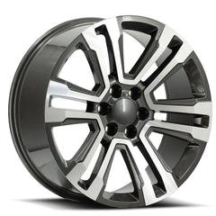 O.E. Revolution 22x9 G-10 Gunmetal & Machined +31mm - HulkOffsets