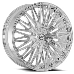 22x9.5 AZA-522 Nano Chrome +15mm - HulkOffsets