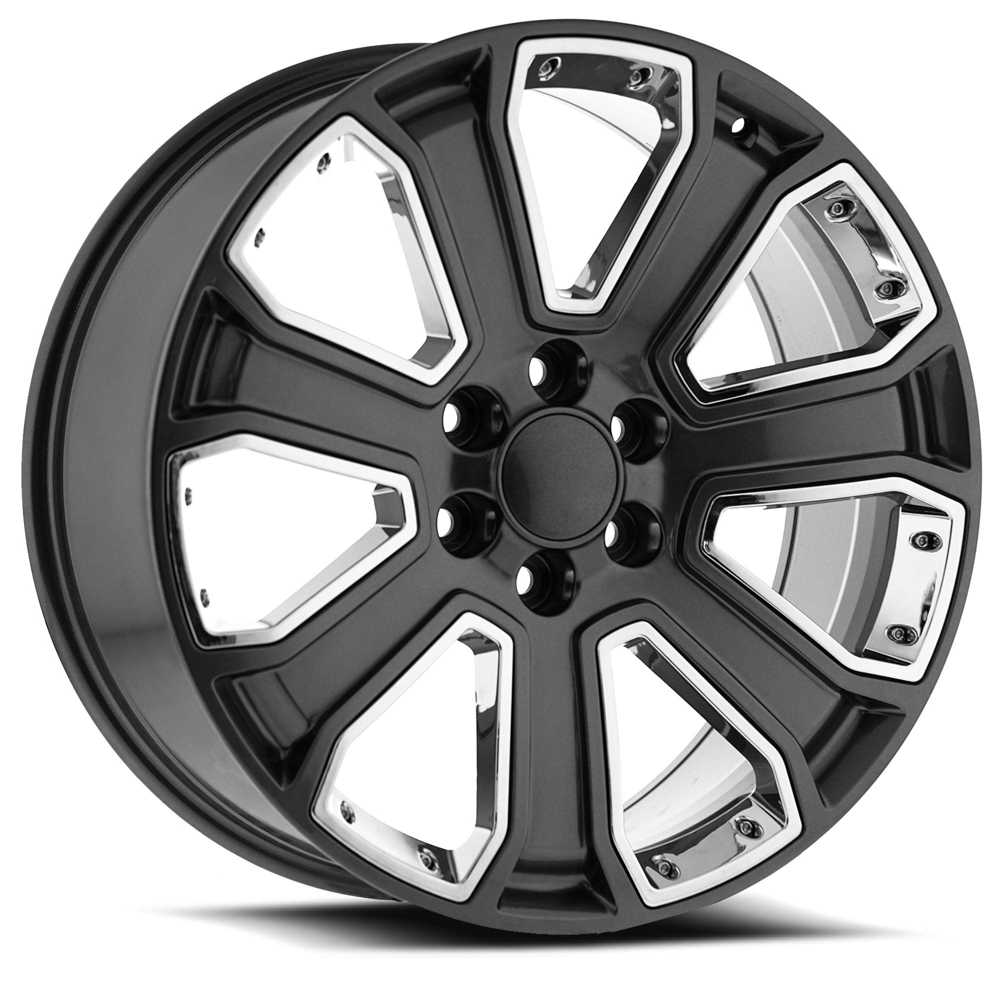 22x9 G-06 Gunmetal +31mm - HulkOffsets